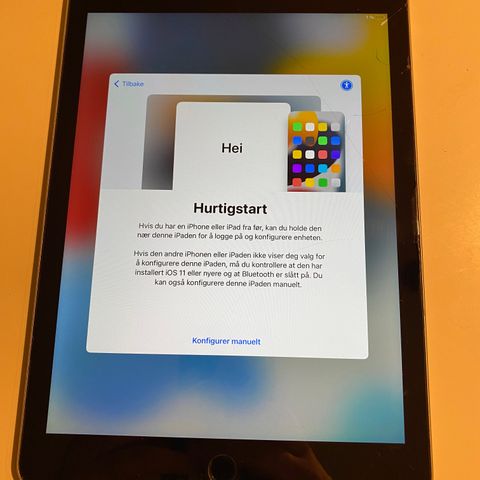 iPad air 2 128 GB selges