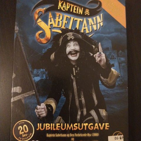 Kaptein Sabeltann Jubileumsutgave dvd