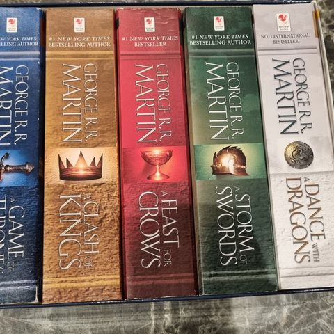 Game of Thrones - bok 1-5