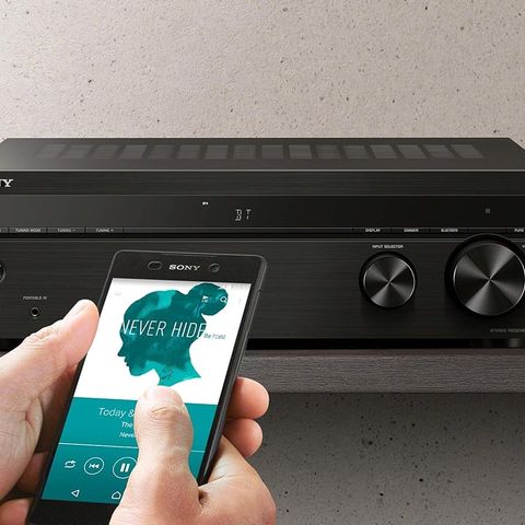 ny Sony DH190 stereomottaker med phono-inngang og bluetooth