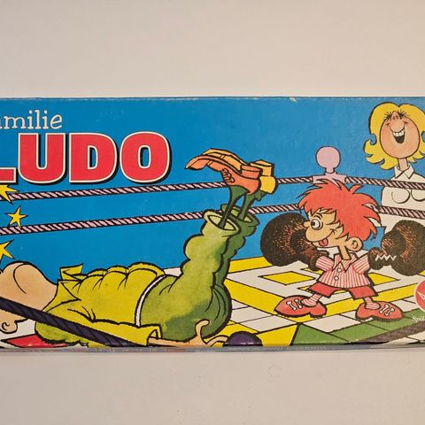 Vintage Familie Ludo 4-6 Spillere