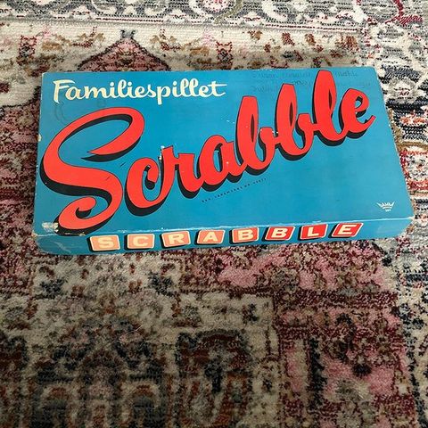 Scrabble (fra 1955) - Komplett !