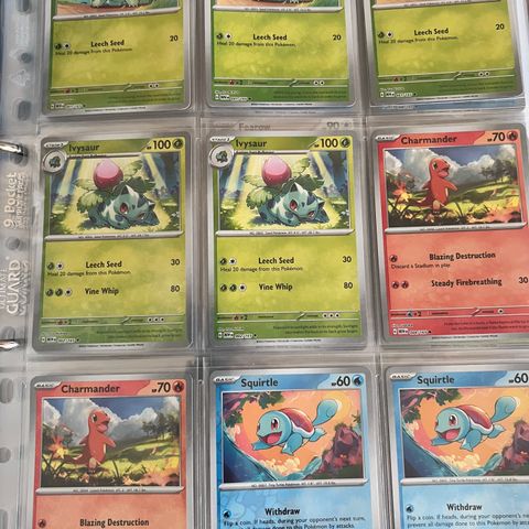 Pokemonkort reverse holo (151)