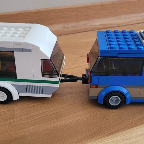 Lego city campingvogn og bil