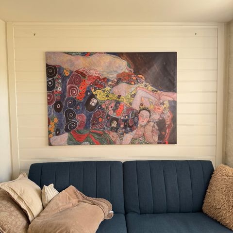 IKEA veggkunst – Gustav Klimt “The Virgins” 140x100 cm