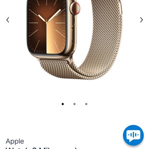 Apple Watch 9 milanese loop 41mm