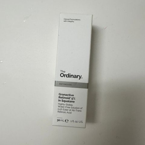 The Ordinary retinol