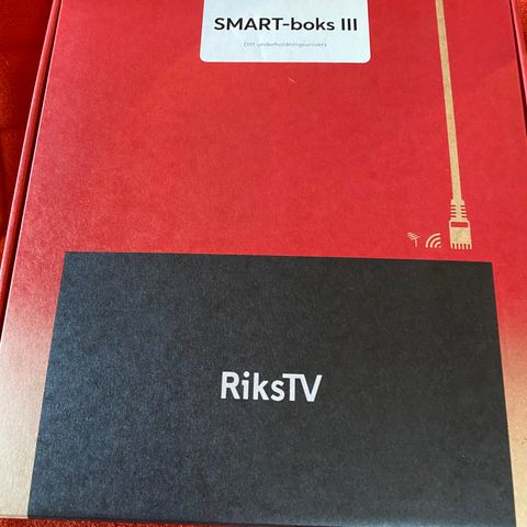 Full Riks TV pakke med Smart boks 3 pluss dekodere, kortleser og antenner