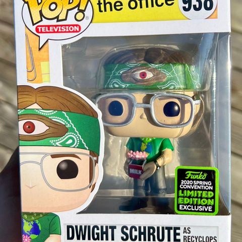 Funko Pop! Dwight Schrute as Recyclops [Spring Convention] | The Office (938)