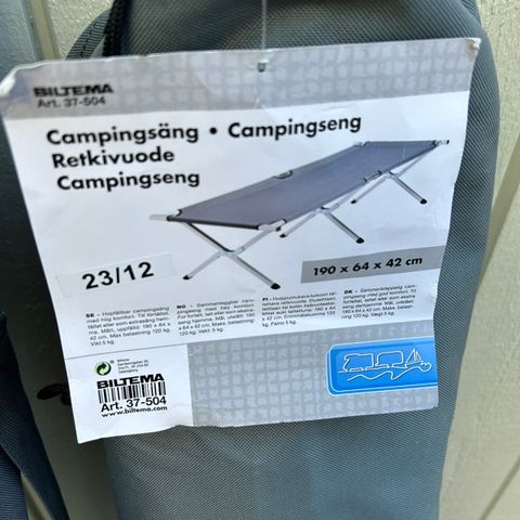 Campingseng