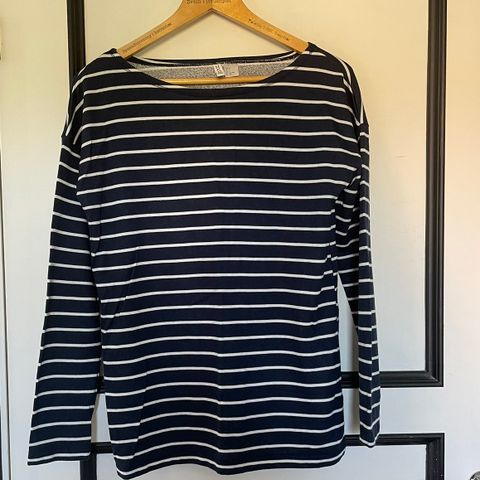 Genser breton stripes M&M str. S ubrukt