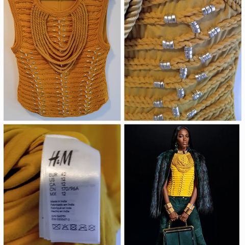 Balmain for HM topp