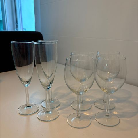 Vinglass/champagneglass