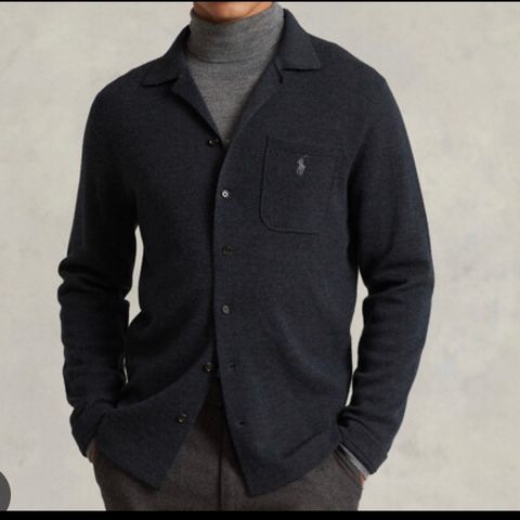 Polo Knitted Cardigan