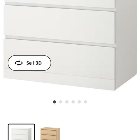 Ikea malm kommode