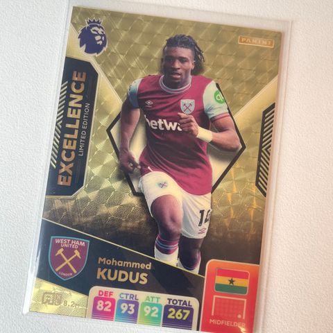 Mohammed Kudus - XL-MK - Excellence - Premier League Adrenalyn XL 2024/2025