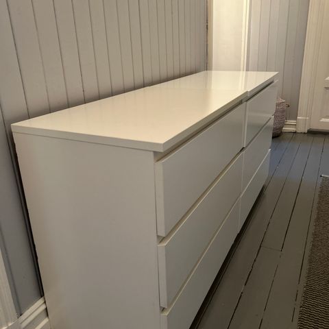 Ikea kommode hvit