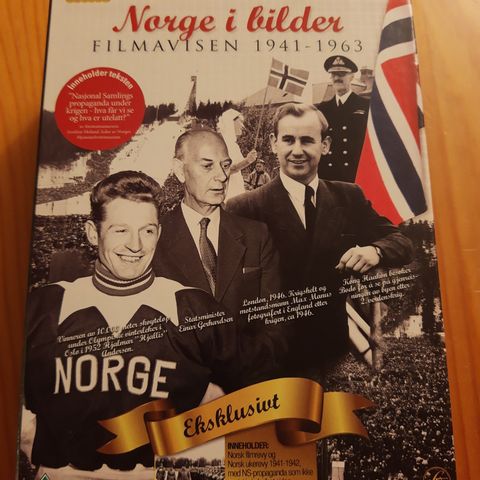 Norge i bilder, Filmavisen 1941-1963, ripefri