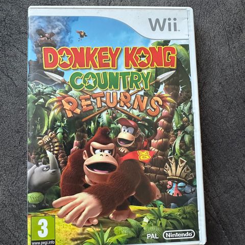 Donkey Kong Country Returns til Nintendo Wii