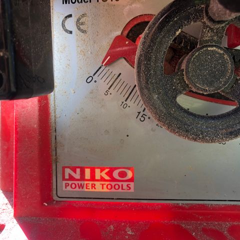 Defekt: Deler: Niko Power Tools TS10 Table Saw Sag Bordsag