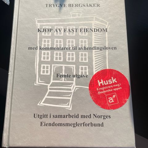 Kjøp av fast eiendom/eiendomsmeglingsloven (Pensum BI)