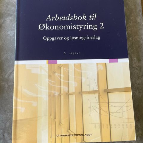 Arbeidsbok til Økonomistyring 2 - pensum