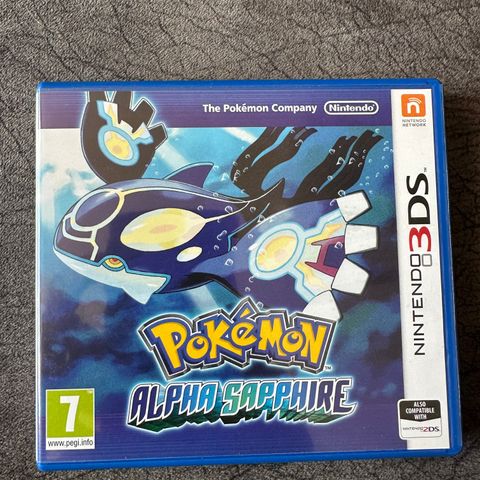 Pokemon Alpha Sapphire Nintendo DS