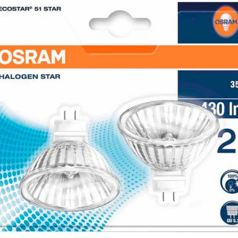 12v 35w GU 5.3 Osram Halogen pære