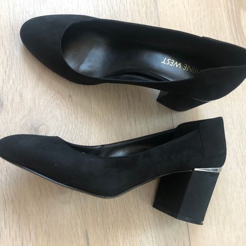 NINE WEST pumps sko pensko svart Str 38