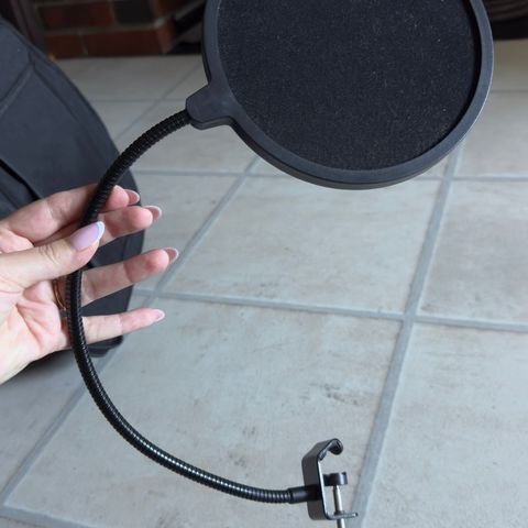 Pop filter til mikrofon