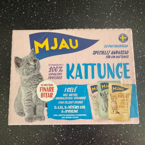 Mjau våtfôr til katt