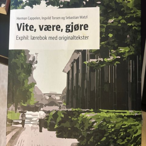 Vite, være, gjøre