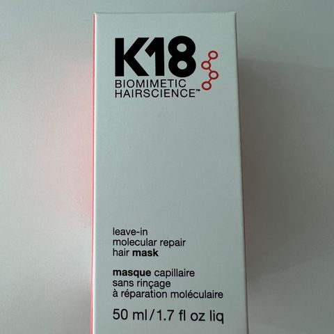 K18 Leave In Molecular Repair Mask 50 ml