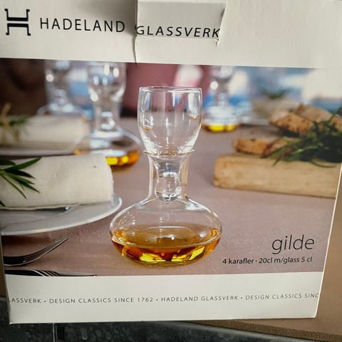 Hadeland Glassverk Gilde - ubrukt