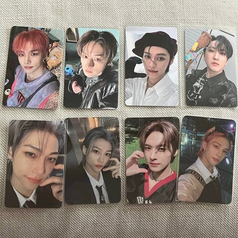 Kpop photocards stray kids