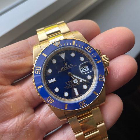 Rolex Submariner Date - 116618LB - Norsk 2018