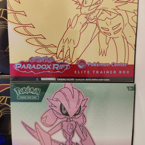 Pokemon Center Paradox Rift ETB's