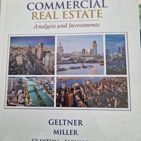 Commercial real estate, analysis and investments