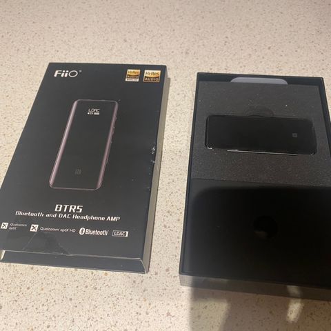 FiiO BTR5 bærbar Bluetooth hodetelefonforsterker