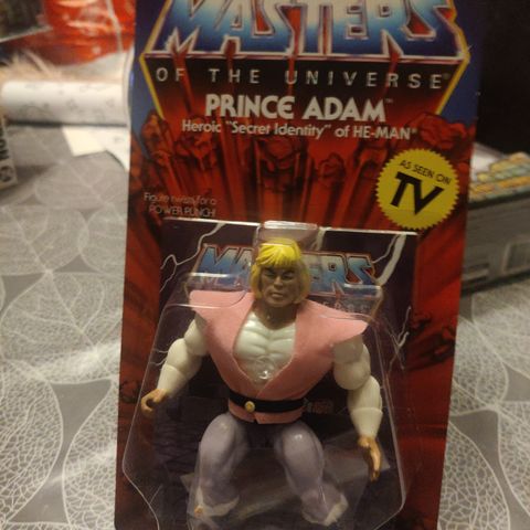 Masters of the universe super 7 Prince Adam