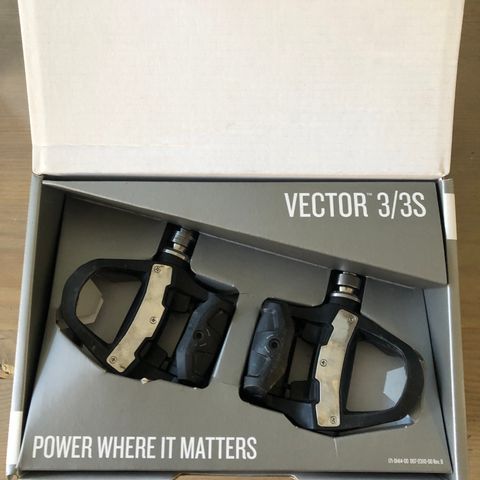 Garmin Vector 3S wattpedaler