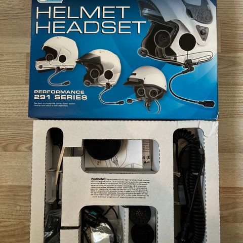 2 sett J&M performance Headset til Goldwing