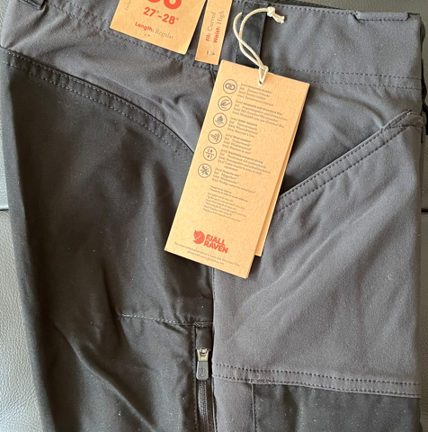 -52% [HELT NY] Fjällräven, Keb Bukse Curved Regular Dame