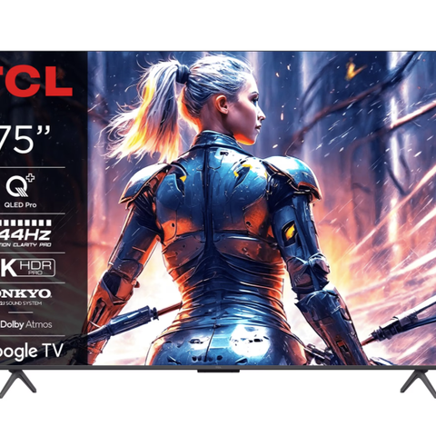 Helt ny - Uåpnet TCL 75" 75T8B QLED Pro 4K