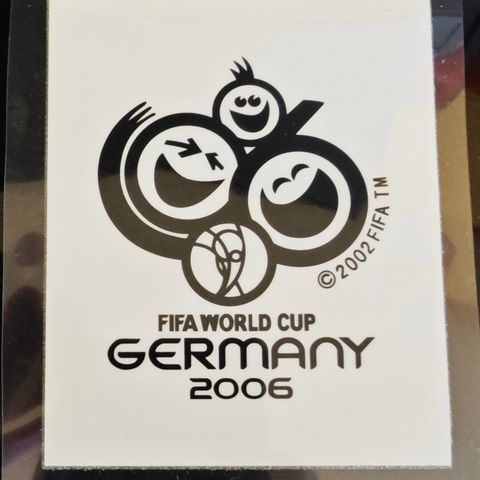 FIFA WORLD CUP GERMANY 2006 kvalifiserings patch