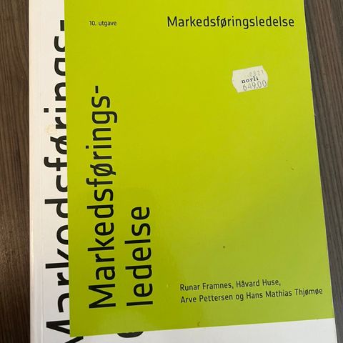 Markedsføringledelse