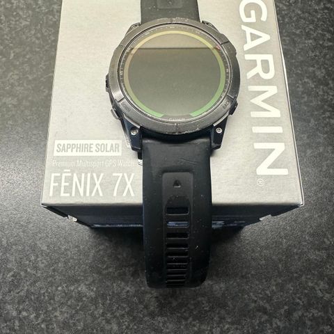 Garmin Fenix 7X Sapphire Solar Edition