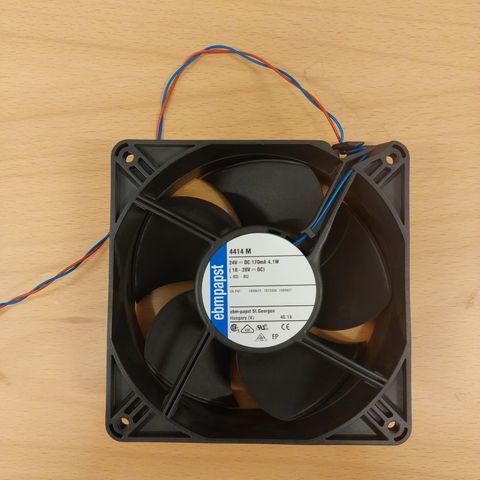 EBM-PAPST 4414M DC Axial Fan, 24 V