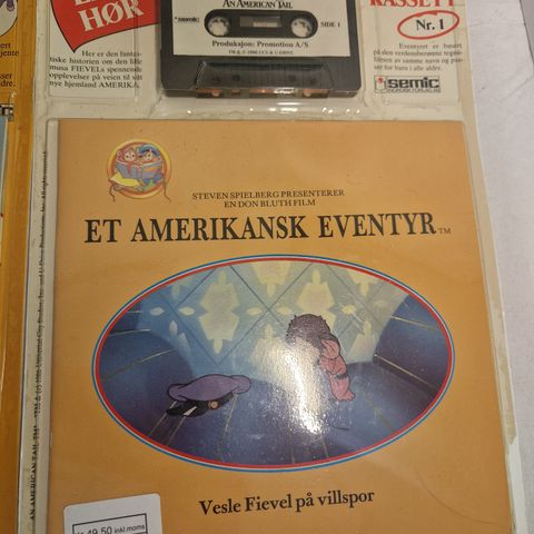 Et Amerikans Eventyr Bok Og Kassett