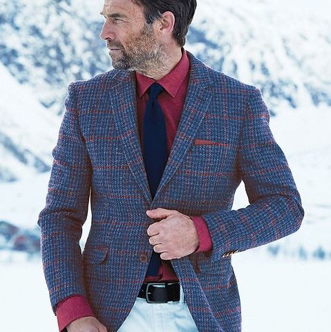 Harris Tweed blazer - helt ny